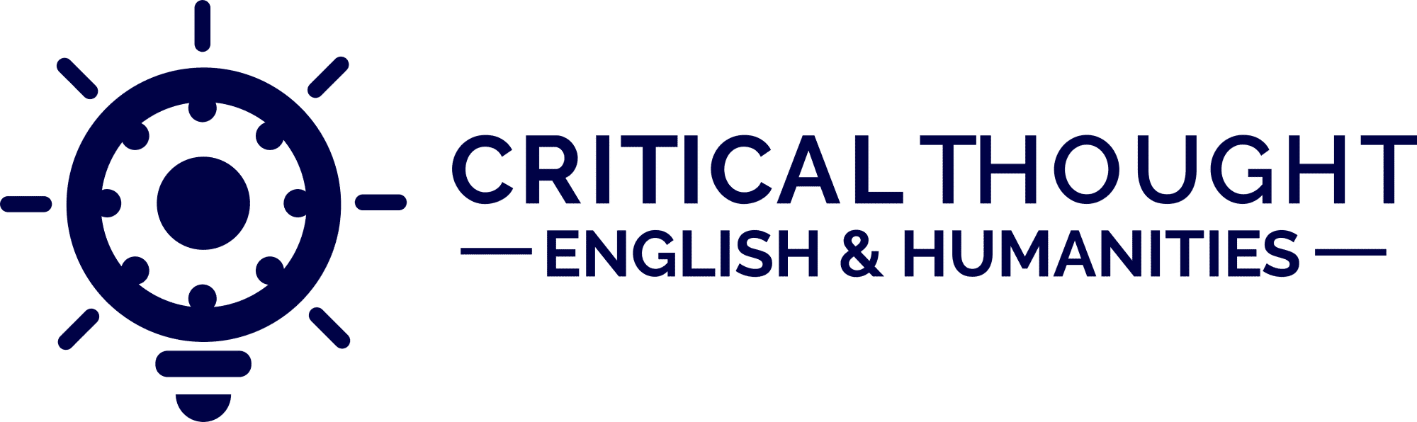 Critical Thought English and Humanities